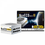 Antec NeoEco 850W ATX 12V 80 PLUS Gold Fully Modular PSU - White NE850G M White AU