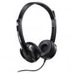 Rapoo H100 Wired Stereo Headset 3.5mm - Black H100-Black