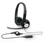 Logitech H390 USB Headset with Enhanced Digital Audio and in-line Controls 981-000485