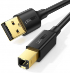 Ugreen USB 2.0 Type-A to USB Type-B Printer Cable 3m - Black 10351