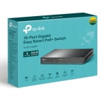 TP-Link SG1210MPE 10-Port Gigabit Easy Smart Switch with 8-Port PoE+