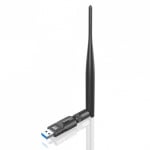 Simplecom NW621 AC1200 WiFi Dual Band USB Adapter with 5dBi Antenna