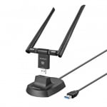 Simplecom NW811 AX1800 Dual Band WiFi 6 USB Adapter with 2x 5dBi Antennas