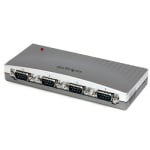 StarTech 4 Port USB to RS232 Serial DB9 Adapter Hub ICUSB2324