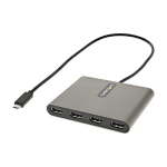 StarTech USB-C to 4 HDMI Adapter - External Video & Graphics Card USBC2HD4