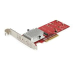 StarTech Dual M.2 PCIe 3.0 (x8 / x16) NVMe/AHCI SSD Adapter upto 80mm PEX8M2E2