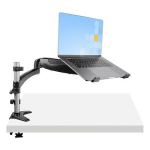 StarTech Desk Full Motion Articulating Arm Mount for Laptop LAPTOP-ARM-TRAY