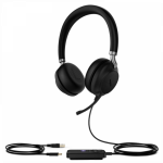 Yealink UH38 UC Bluetooth USB-A Dual Mode Stereo Headset - Black UH38-D-UC