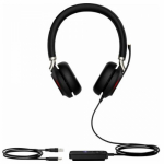 Yealink UH38 UC Bluetooth USB-C Dual Mode Stereo Headset - Black UH38-D-UC-C