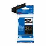 Brother TZE-R354 Ribbon Consumable Gold On Black 24mm X 4m