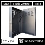 Leader Assembled 5u Flush Wall Mount Vertical Cabinet (570mm X 250mm) WB-FT