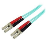 STARTECH 10gb Aqua Fiber Patch Cable Lc A50FBLCLC5