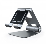 Satechi R1 Foldable Mobile Stand For Laptops & Tablets Space Grey Case ST-R1M