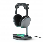 Satechi 2in1 Headphone Stand With Wireless Charger Case ST-UCHSMCM
