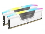 Corsair Vengeance RGB 32GB(2x16GB) DDR5 RAM 6200MHZ C36 Memory Desktop CMH32GX5M2B6200C36W