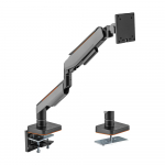 Brateck Single Heavy-Duty Gaming Monitor Arm Fit Most 17