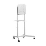 Atdec AD-TVC-70R-W TV Cart White Mobile with rotation