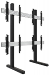 Atdec 2x2 freestanding floor mount Max load/display 50kg Universal VESA ADBS-2X2-17MFB