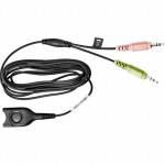 EPOS  Sennheiser PC cable Easy Disconnect to two 3.5mm jack plugs 1000858
