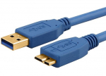 Astrotek Usb Blue Colour Cable 3.0 3M - Type A Male To Micro B AT-USB3MICRO-AB-3M