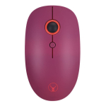 Bonelk Wireless Round Scroll 4d Mouse 800-1600 Dpi M-257 (red) ELK-63016-R