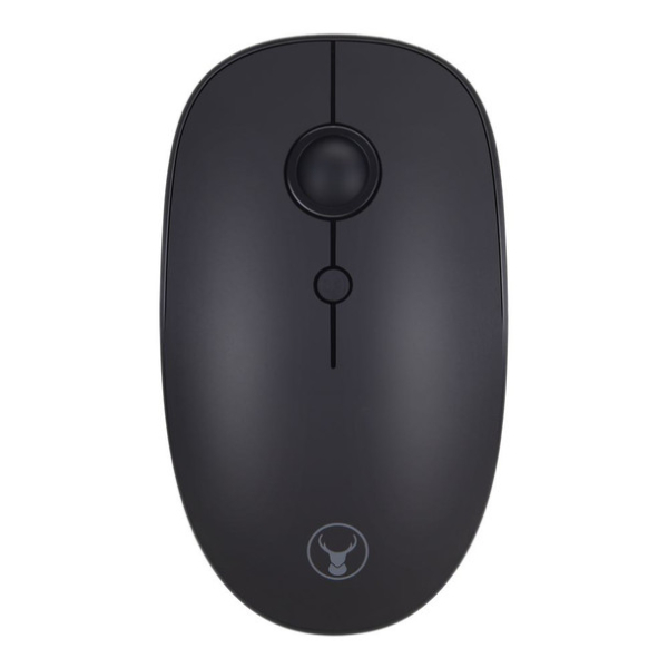 Bonelk Wireless Round Scroll 4d Mouse 800-1600 Dpi M-257 (black) ELK-63015-R