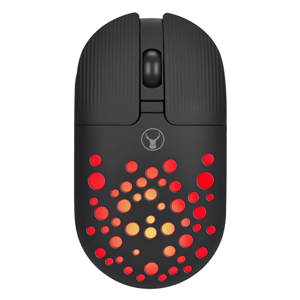 Bonelk Bluetooth/wireless Rgb 4d Mouse 1200dpi Usb-c M-270 (black) ELK-62018-R