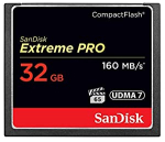 SanDisk 32GB Extreme Pro CompactFlash Memory Card SDCFXPS-032G-X46