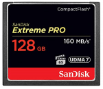 SanDisk 128GB Extreme PRO Compact Flash Memory Card SDCFXPS-128G-X46