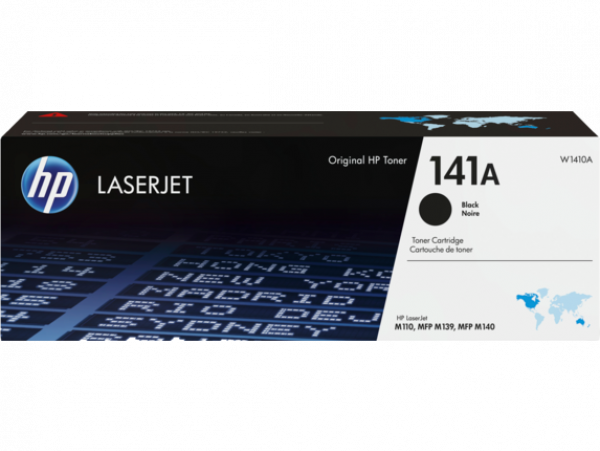 HP 141A Black Original LaserJet Toner Cartridge W1410A