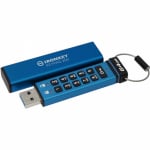 Kingston 64GB IronKey Keypad 200 USB 3.2 Type A Flash Drive IKKP200/64GB