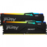 Kingston Fury Beast RGB 32GB (16x2) DDR5 6000MHz Memory KF560C36BBEAK2-32