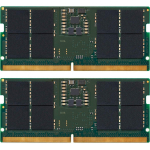 Kingston 64GB (32GBx2) DDR5 5600MHz Non ECC Memory KVR56S46BD8K2-64