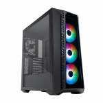 Cooler Master MasterBox 520 RGB TG Mid-Tower E-ATX Case Black MB520-KGNN-S01