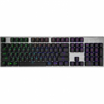 Cooler Master SK653 Wireless Gray Mechanical Gaming Keyboard Blue Switches SK-653-GKTL1-US