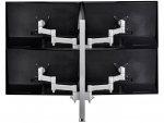 Atdec Quad 460mm Dual arm combination attached 750mm Mounting kit AWMS-4-4675-H-S