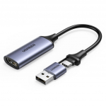 Ugreen USB-A / USB-C to HDMI 2in1 HD Video Adapter 40189