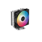 DeepCool AG400 RGB LED Single Tower Air CPU Cooler Black DP-R-AG400-BKLNMC-G-1