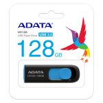 ADATA UV128 128GB USB 3.1 Retractable Capless Flash Drive AUV128-128G-RBE