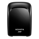 Adata 960GB Shock Resistance USB3.2 TypeC External Ssd Black ASC680-960GU32G2-CBK