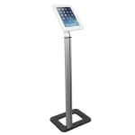 Brateck Anti-theft Tablet Kiosk Floor Stand with Aluminum Base PAD15-01