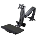 Startech Sit Stand Monitor Arm - Up To 24in Monitors - Height Adjusta ( Armstscp1 )