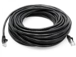 8ware Cat6a UTP Ethernet Cable 50m Snagless Black PL6A-50BLK