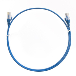 8ware CAT6 Ultra Thin Slim Cable 15m Blue CAT6THINBL-15M