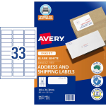Avery AV IP Label QP J8157 33Up Boxes 50 936058