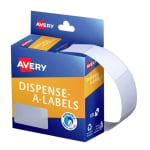 Avery White Rectangle Dispenser Stickers 36 x 19 mm 450 Labels 937217