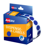 Avery Blue Dispenser Dot Stickers 14 mm diameter 1050 Labels 937236