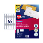 Avery Quick Peel Address Label 38.1 x 21.2mm Pack 25 959012