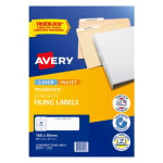 Avery Filing Labels for Laser Inkjet Printers 100 x 30 mm BX 5 959036