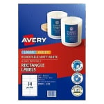 Avery Removable Multi-purpose Labels 99.1 x 38.1mm Pack 350 959046